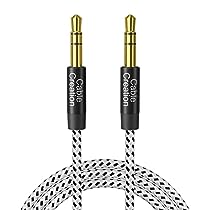 UGREEN 3.5mm Audio Cable Braided 4-Pole Hi-Fi Stereo TRRS Jack Shielded  Male to Male AUX Cord Compatible with iPad, Samsung Phones, Tablets, Car  Home