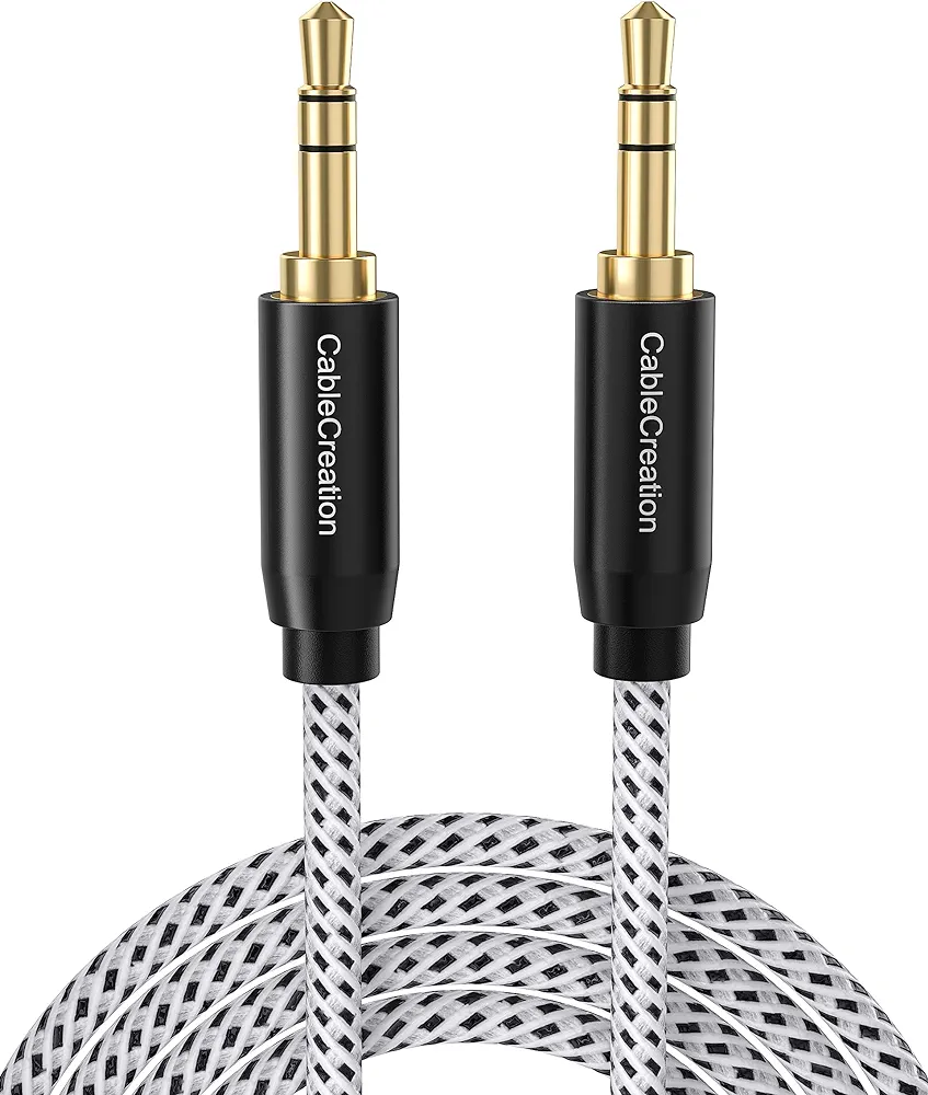  12 feet 3.5mm 1/8-Inch Male Mini Plug Stereo Audio Cable :  Industrial & Scientific